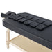 Master Massage 30” AirMaster Full Body Stretching Airwave Stationary Massage Table with Airbags. 3D Lumbar Traction - Neck, Back, Waist, Hip Relaxation & Pain Relief for Professional & Home Use Chiropractic Table (Natual color frame) - The Salon Direct