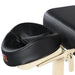 Master Massage® Maxking Comfort Electric Lift Spa Salon Stationary Pedestal Flat Beauty Bed Black - The Salon Direct